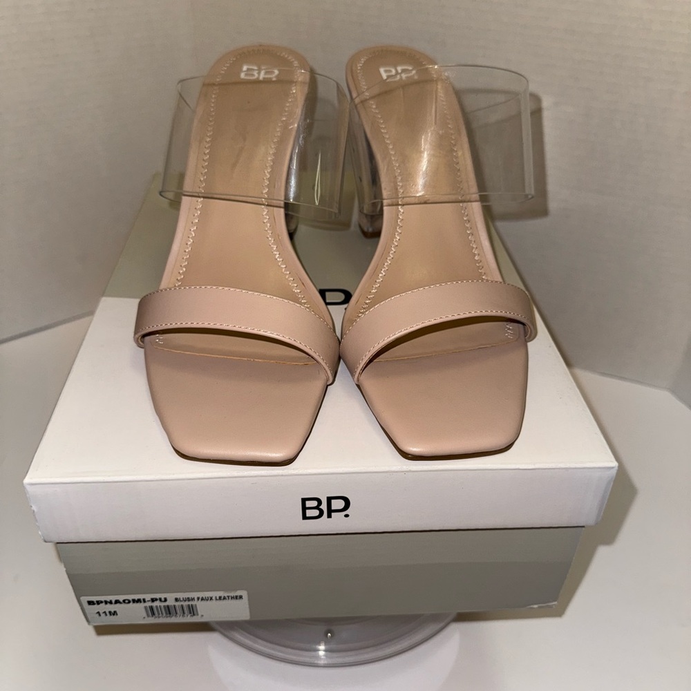BP Naomi Block Heel Mules - Picture 2 of 5